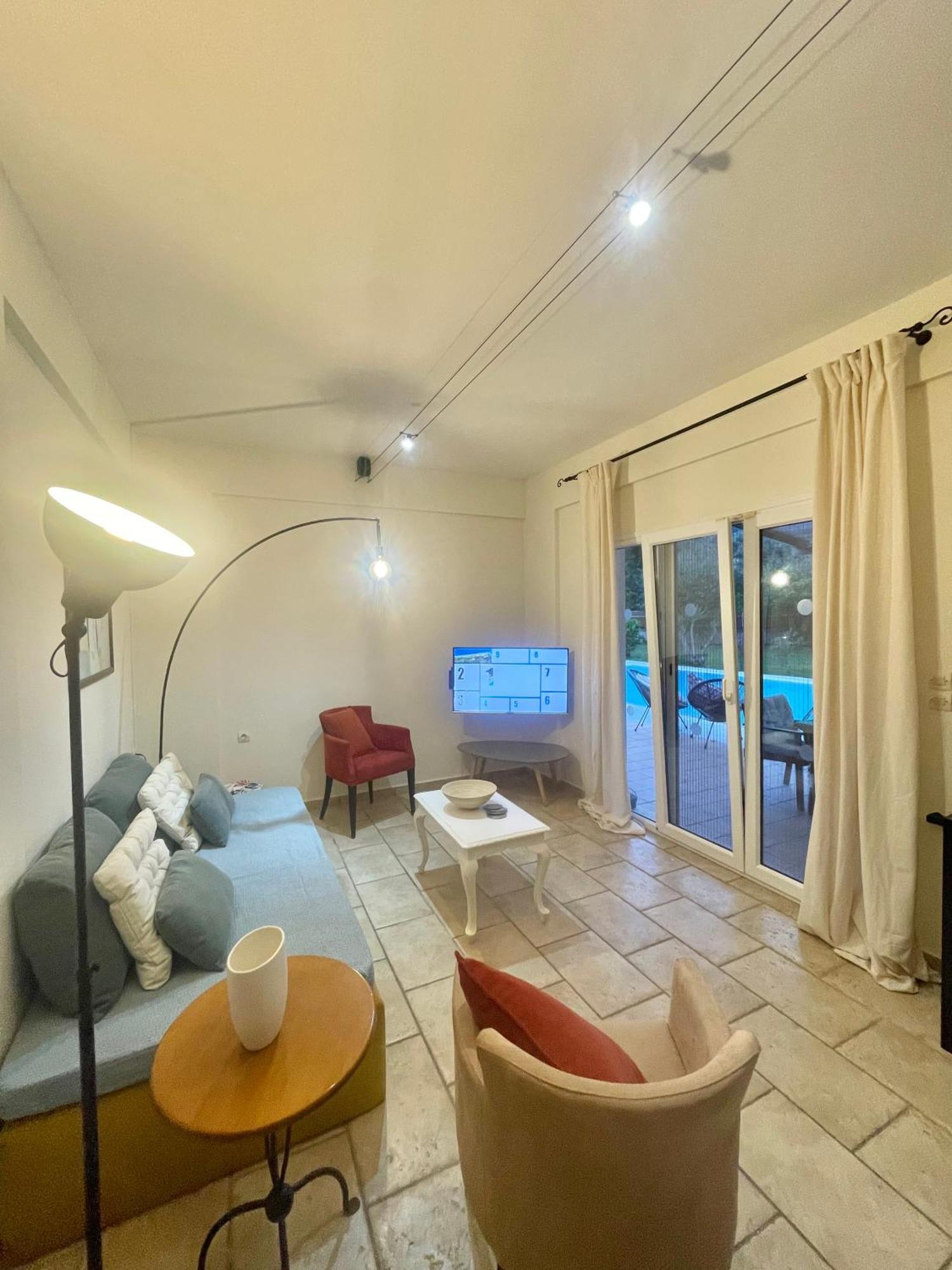 מיקרוס גיאלוס Gialos Villas 1-2 With A Private Pool מראה חיצוני תמונה