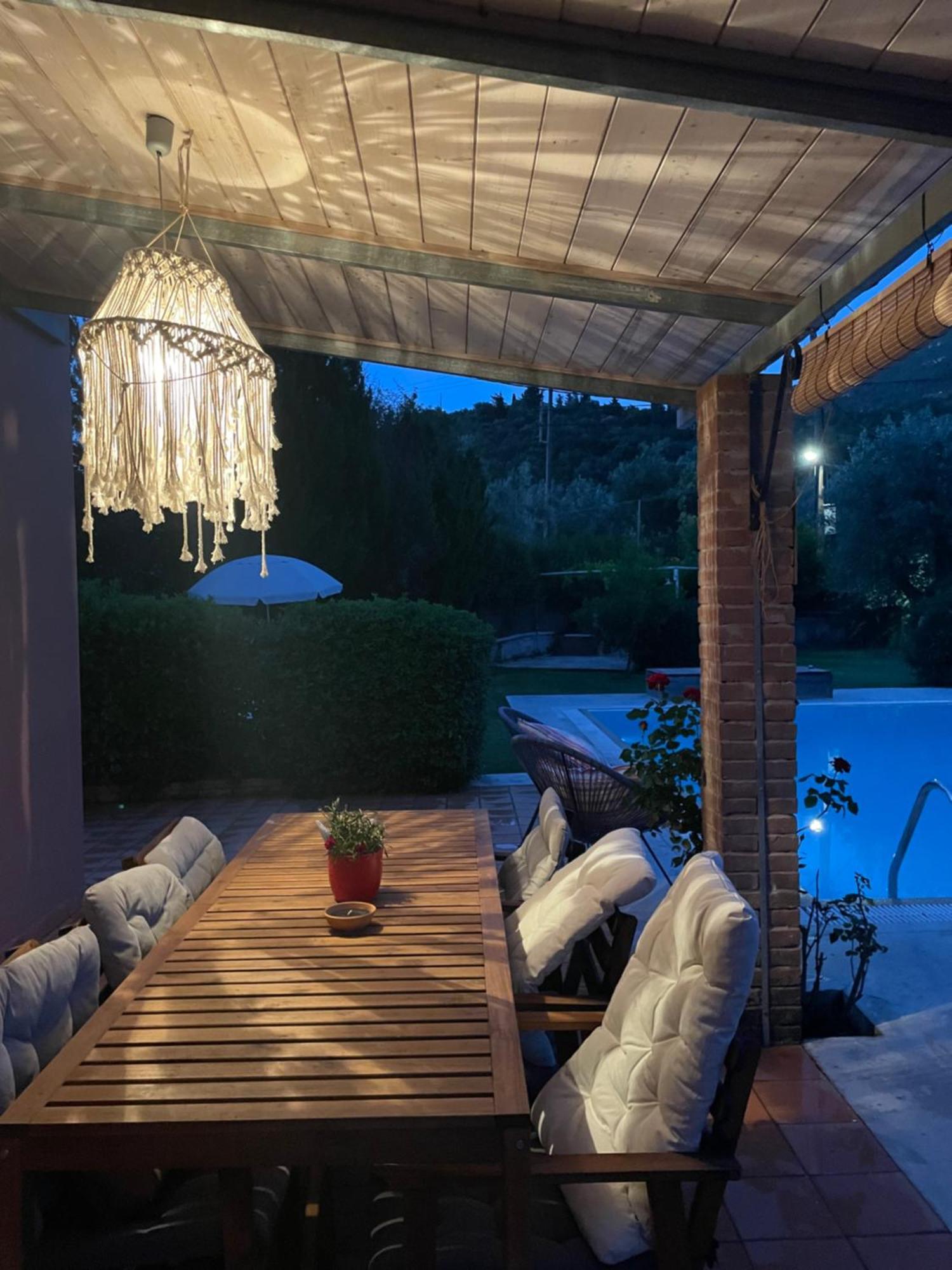 מיקרוס גיאלוס Gialos Villas 1-2 With A Private Pool מראה חיצוני תמונה