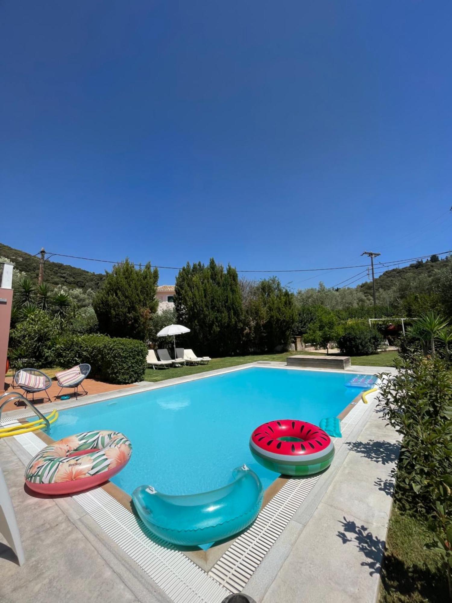 מיקרוס גיאלוס Gialos Villas 1-2 With A Private Pool מראה חיצוני תמונה