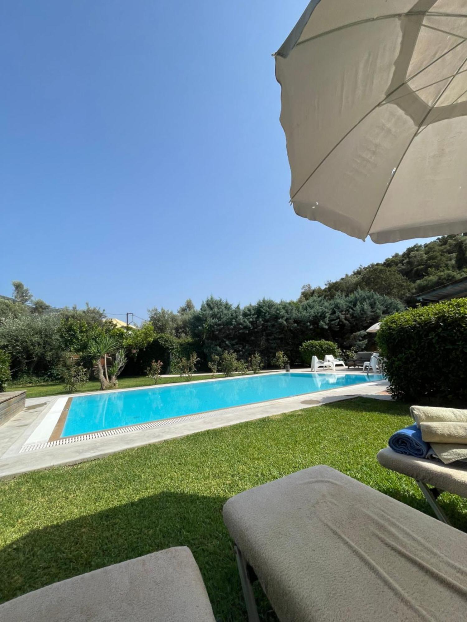 מיקרוס גיאלוס Gialos Villas 1-2 With A Private Pool מראה חיצוני תמונה