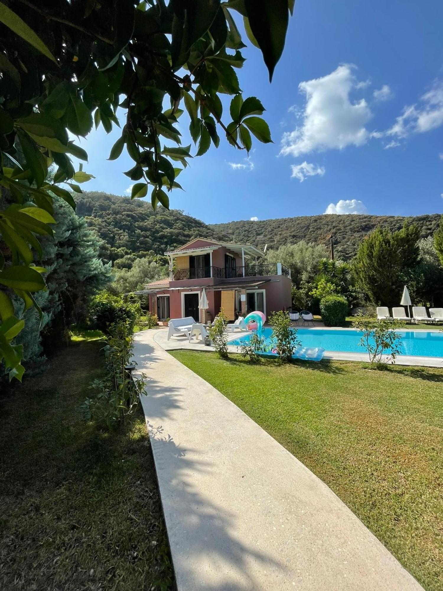 מיקרוס גיאלוס Gialos Villas 1-2 With A Private Pool מראה חיצוני תמונה